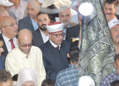 #ألبوم صور:من الإحتفال المركزي الذي إقامته وزارة الأوقاف والشؤون الدينية بذكرى المولد النبوي الشريف في الحرم الإبراهيمي الشريف.