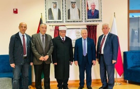 في ختام جولته لدولة قطر الشقيقة  البكري يلتقي رئيس جمعية قطر الخيرية والأمين العام لصندوق الزكاة القطري ومدير عام الأوقاف
