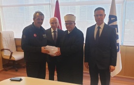 البكري يلتقي برئيس مؤسسة إدارة الكوارث والطوارئ التركية