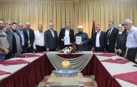 وزارة الأوقاف توقع اتفاقية مع شركة "Experts" لتطبيق نظام الأرشفة الإلكترونية والإدارة الرقمية
