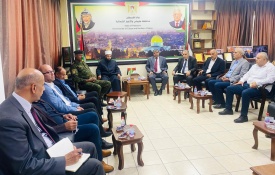 وزير الأوقاف يلتقي محافظ طوباس والأغوار الشمالية لتعزيز صمود المواطنين 