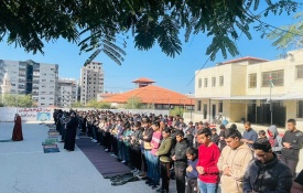 المدارس الشرعية تحيي سنة صلاة الاستسقاء في محافظات الوطن 