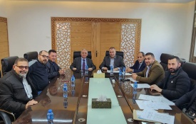 أبو الرب يلتقي رئيس بلدية طولكرم لبحث تسوية ملفات الأملاك الوقفية وتعزيز التعاون المشترك