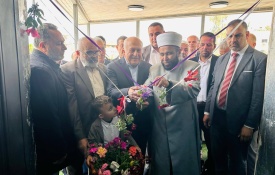 نجم والعامور يفتتحان مسجد التوحيد في بلدة بديا