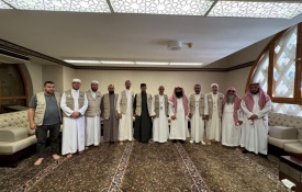 بعثة الحج الفلسطينية تُلبي دعوة كريمة من رئاسة شؤون الحرم النبوي