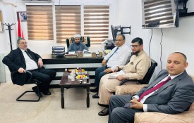 وزير الأوقاف يطّلع على سير عمل مديرية أوقاف أريحا والأغوار