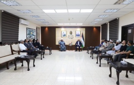 وزير الأوقاف يلتقي محافظ أريحا لبحث سبل تعزيز البرامج الوقفية والتنموية