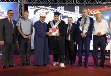 حفل تكريم طلبة الثانوية العامة *أقمار نابلس* للعام 2021-2022م في أكاديمية القرآن الكريم التابعة للجنة زكاة نابلس. 