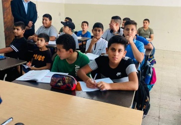 صور //وزير الأوقاف والشؤون الدينية يتفقد دار الايتام  الإسلامية الصناعية و مؤسسة إحياء التراث الإسلامية"ميثاق" في العيزرية.