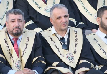 ألبوم صور :تخريج طلبة الكلية الإسلامية في الظاهرية - فوج بيت المقدس-. 