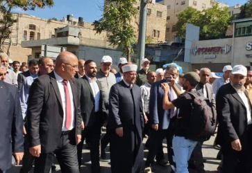 #ألبوم صور:من الإحتفال المركزي الذي إقامته وزارة الأوقاف والشؤون الدينية بذكرى المولد النبوي الشريف في الحرم الإبراهيمي الشريف.