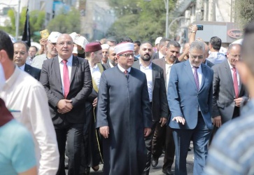 #ألبوم صور:من الإحتفال المركزي الذي إقامته وزارة الأوقاف والشؤون الدينية بذكرى المولد النبوي الشريف في الحرم الإبراهيمي الشريف.