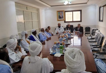البكري يلتقي رئيسي المجلس الأعلى للفتوى والمظالم وهيئة علماء موريتانيا.