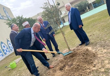 في ختام جولته لدولة قطر الشقيقة البكري يلتقي رئيس جمعية قطر الخيرية والأمين العام لصندوق الزكاة القطري ومدير عام الأوقاف