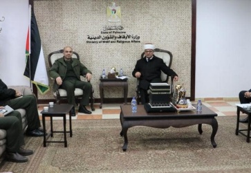 الأوقاف وهيئة التدريب العسكري يبحثان سبل التعاون المشترك