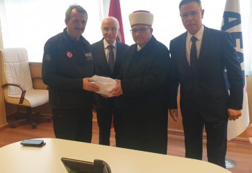 البكري يلتقي برئيس مؤسسة إدارة الكوارث والطوارئ التركية