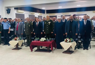 سماحة الشيخ حاتم البكري وزير الأوقاف والشؤون الدينية خلال مشاركة في الجلسة الافتتاحية للمؤتمر الوطني الأول