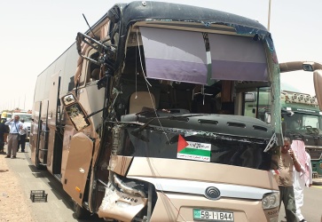 البكري: إصابة أحد حجاج دولة فلسطين نتيجة حادث سير في السعودية