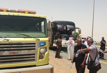 البكري: إصابة أحد حجاج دولة فلسطين نتيجة حادث سير في السعودية