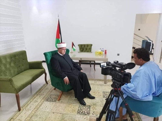 وزير الأوقاف يطلع السلك الدبلوماسي لدى موريتانيا على مستجدات القضية الفلسطينية.