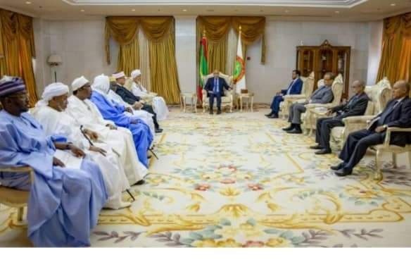 رئيس الجمهورية الموريتانية يستقبل وزير الأوقاف ويؤكد على مكانة القدس الدينية.