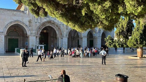 24 اقتحاماً للمسجد الأقصى و73 وقتاً منع الاحتلال رفع الأذان في الحرم الإبراهيمي خلال تشرين الأول الماضي.