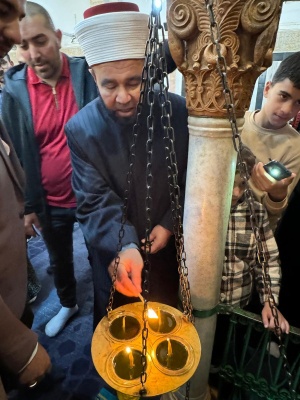 وزير الأوقاف يشارك أسبوعياً في فعالية "نساء في ضيافة إبراهيم عليه السلام" لدعم التواجد في الحرم الإبراهيمي