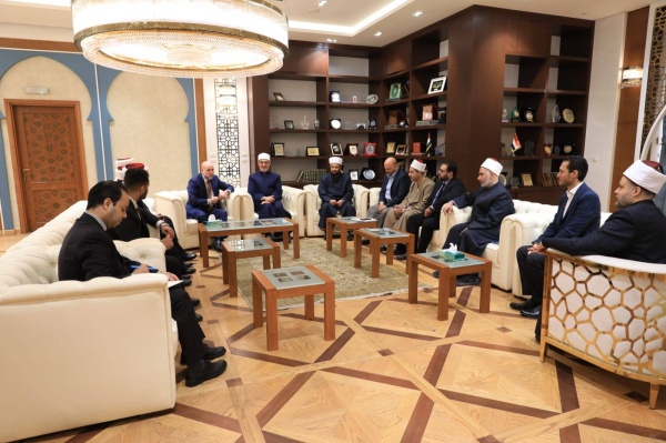 قاضي القضاة ووزير الأوقاف يلتقيان مفتي مصر بالقاهرة